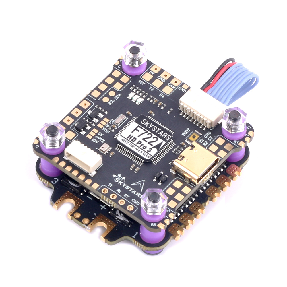 Fpv Flight Controller F7 Stack 60A - SKYSTARS F7 Uçuş Kontrol Cihazı ve