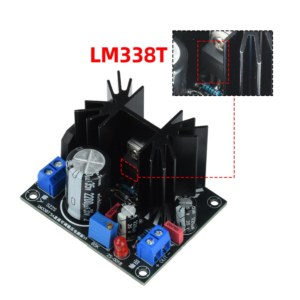 LM338T Doğrusal Ayarlanabilir  - Linear Lab Power Supply Adjustable incelemesi ve fiyatı