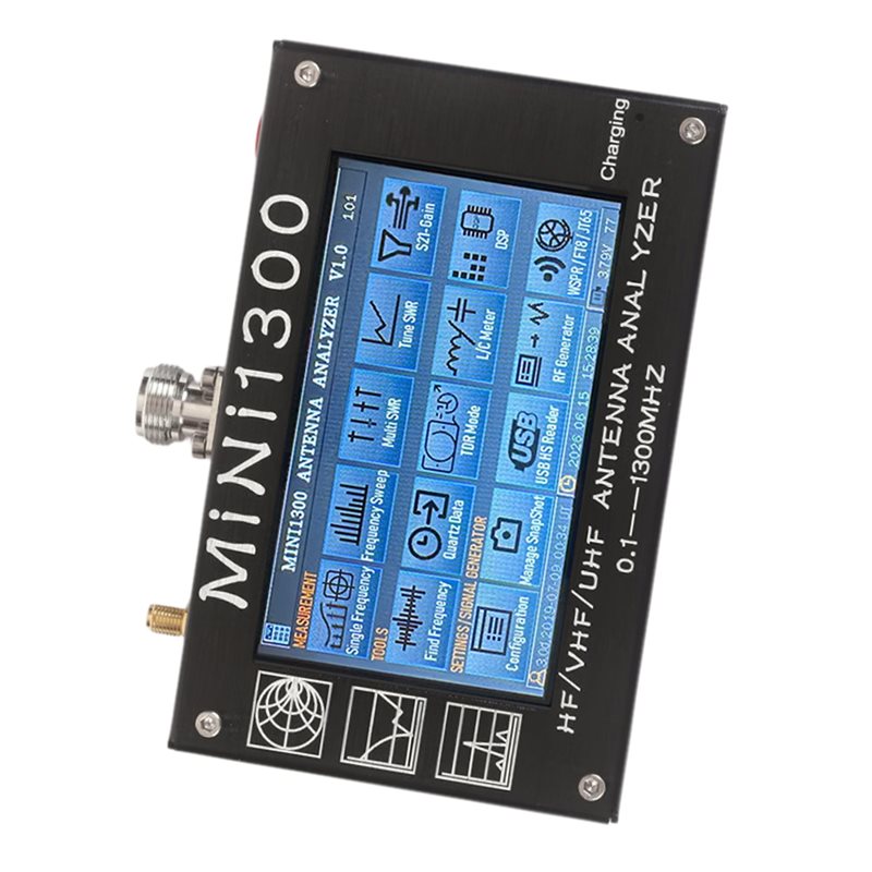 ABUI-Mini1300 4.3 İnç Vektör A - Signal Generator Spectrum Analyzer incelemesi ve fiyatı