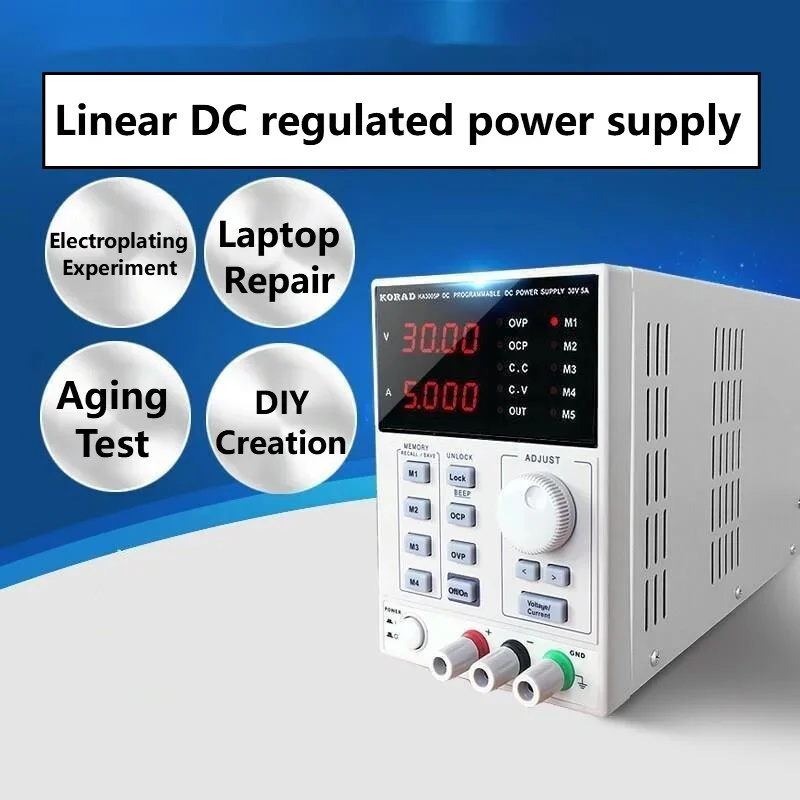 30V 60V 2A 3A 5A 10A Lineer DC - Programmable Dc Power Supply 30V 10A incelemesi ve fiyatı