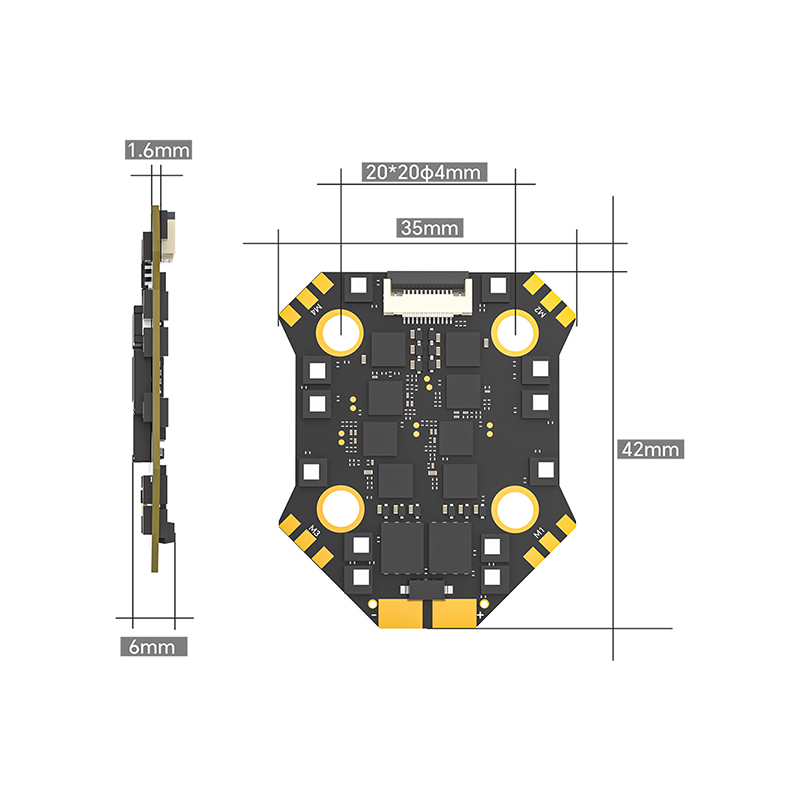 VoidFly Borg-F7 Mini Stack / U - Fpv Flight Controller F7 Stack 60A incelemesi ve fiyatı