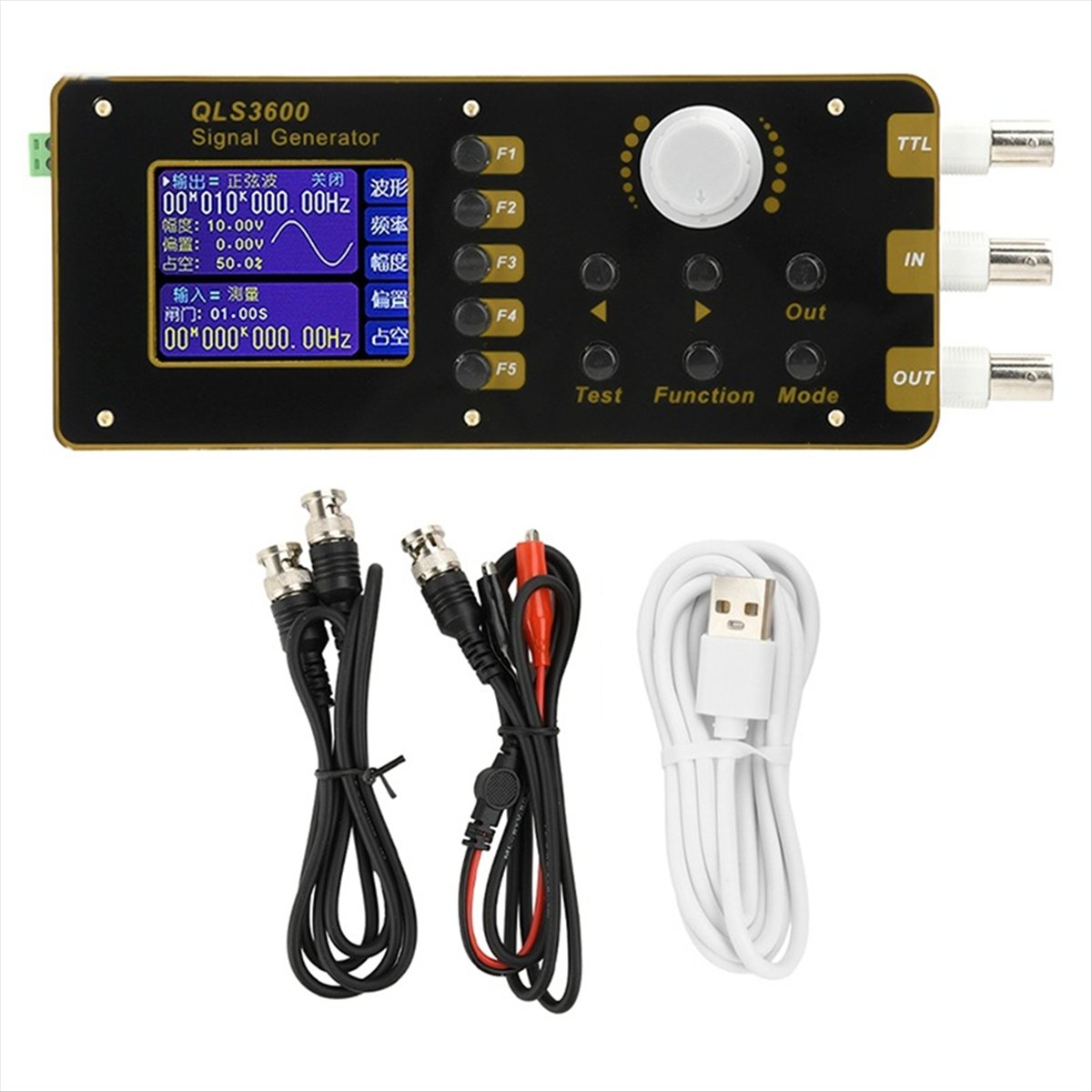 M85K QLS325S 2.4 İnç DDS Fonks - Function Arbitrary Waveform Generator incelemesi ve fiyatı