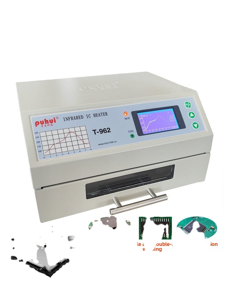 Puhui T962 Küçük Ekonomik PCB  - Reflow Oven Pcb T962 incelemesi ve fiyatı
