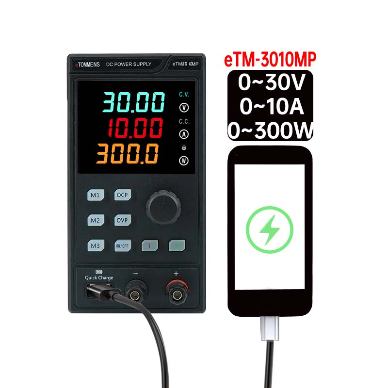 ETOMMENS 30V 10A 300W ETM-3010 - Programmable Dc Power Supply 30V 10A incelemesi ve fiyatı