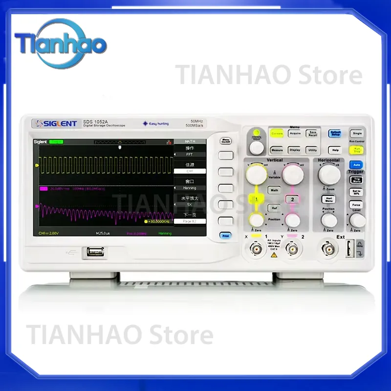 SIGLENT SDS1052A SDS1072A SDS1 - Digital Storage Oscilloscope 100Mhz incelemesi ve fiyatı